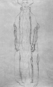  Gustav Klimt The Adele Bloch-Bauer Sketch - Art Print