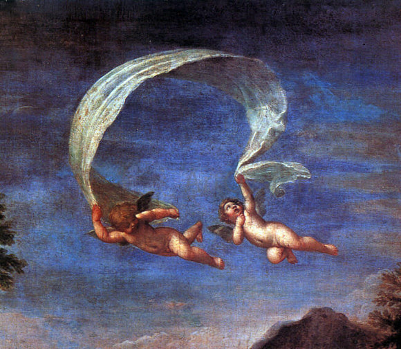  Francesco Albani Adonis Led by Cupids to Venus, detail - Art Print