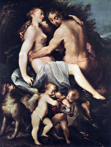  The Elder Joseph Heintz Adonis Parting from Venus - Art Print