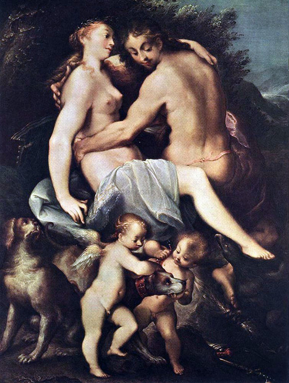  The Elder Joseph Heintz Adonis Parting from Venus - Art Print
