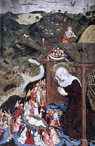  Master of the Polling Panels Adoration of the Child - Art Print