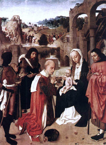  Geertgen Sint Jans Adoration of the Kings - Art Print
