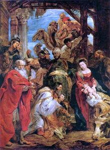  Peter Paul Rubens Adoration of the Kings - Art Print