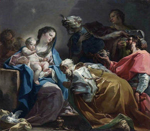  Corrado Giaquinto Adoration of the Magi - Art Print