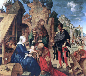  Albrecht Durer Adoration of the Magi - Art Print