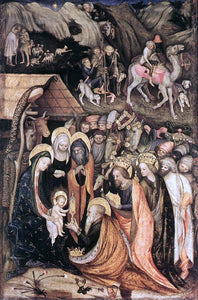 Stefano Da zevio Adoration of the Magi - Art Print