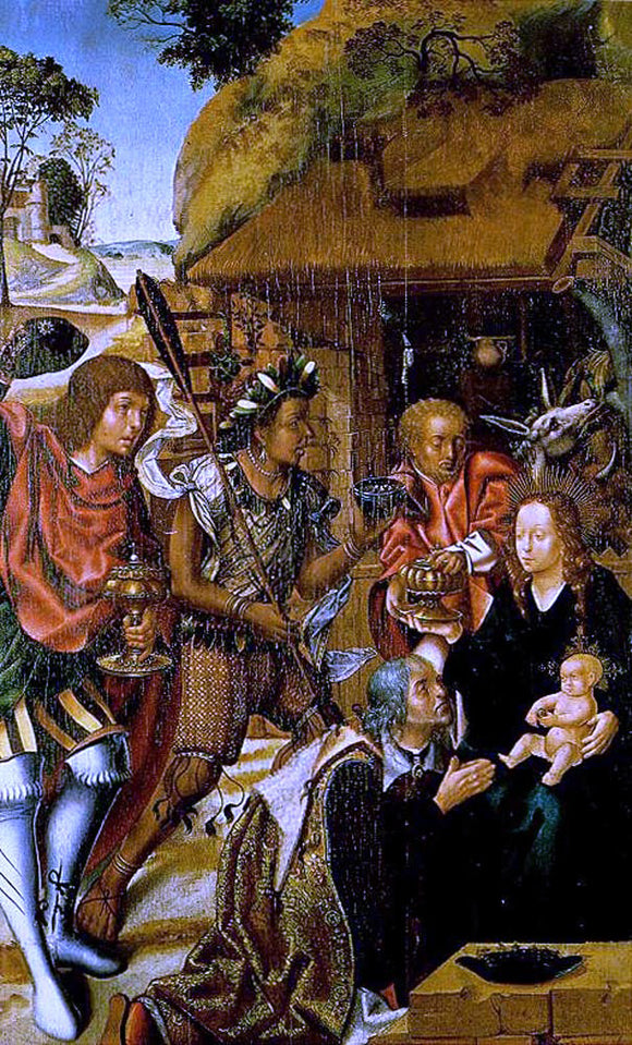  Vasco Fernandes Adoration of the Magi - Art Print