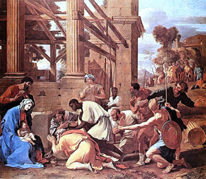  Nicolas Poussin Adoration of the Magi - Art Print