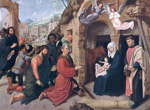  Gerard David Adoration of the Magi - Art Print