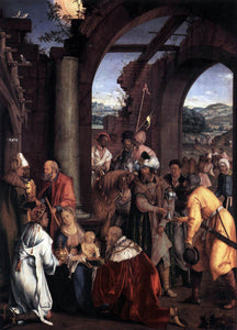  Hans Suss Von Kulmbach  Adoration of the Magi - Art Print