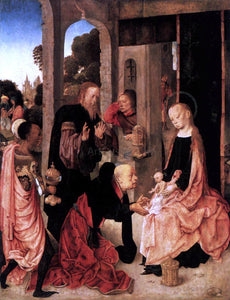 Master Inter Virgines Adoration of the Magi - Art Print
