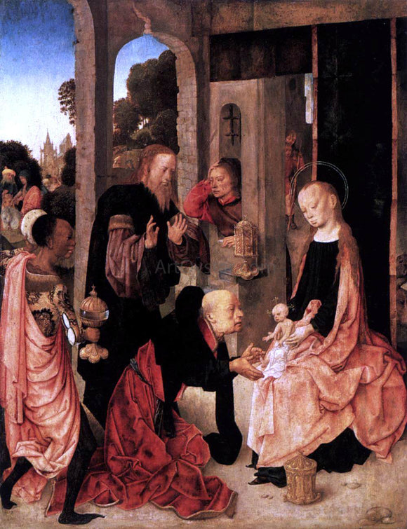 Master Inter Virgines Adoration of the Magi - Art Print