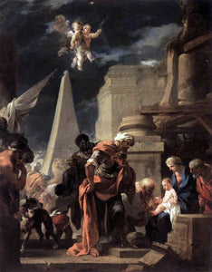  Sebastien Bourdon Adoration of the Magi - Art Print