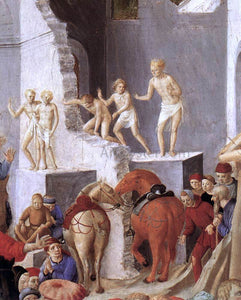  Fra Filippo Lippi Adoration of the Magi (detail) - Art Print