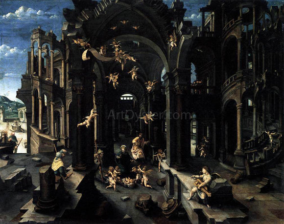  Jean De Gourmont Adoration of the Shepherds - Art Print
