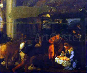  Titian Adoration of the Shepherds - Art Print