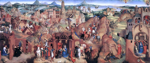  Hans Memling Advent and Triumph of Christ - Art Print