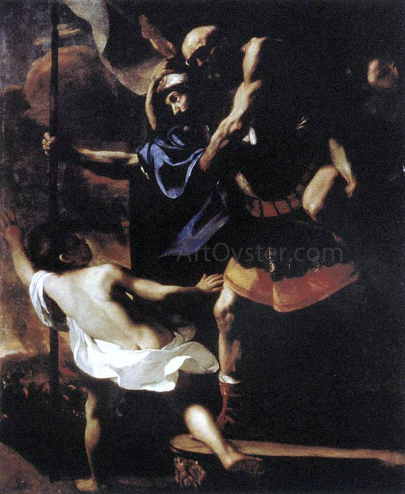  Mattia Preti Aeneas, Anchises and Ascanius Fleeing Troy - Art Print
