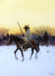  Henry F Farney After the Hunt - Art Print