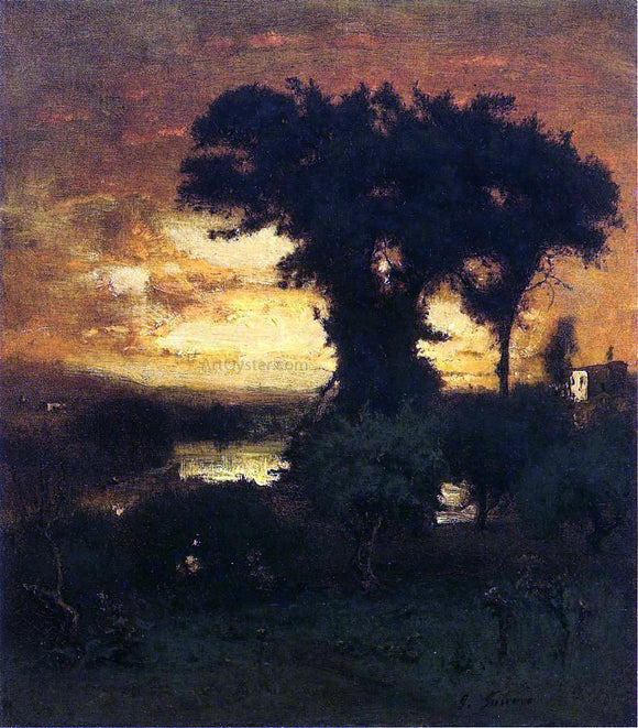  George Inness Afterglow - Art Print