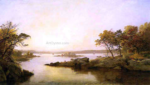  Jasper Francis Cropsey Afternoon at Greenwood Lake - Art Print
