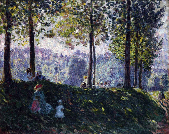  Henri Lebasque Afternoon in the park - Art Print