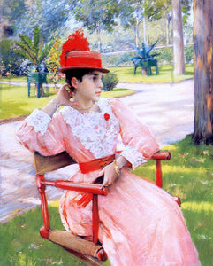  William Merritt Chase Afternoon in the Park - Art Print