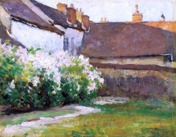  Robert Vonnoh Afternoon Shadows, Grez, France - Art Print