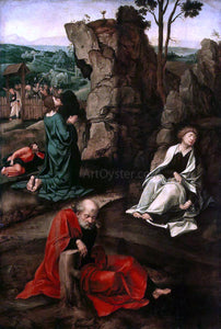  Pieter Coecke Van Aelst Agony in the Garden - Art Print