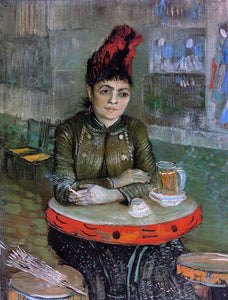  Vincent Van Gogh Agostina Sagatori Sitting in the Cafe du Tambourin - Art Print