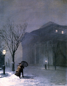  Walter Launt Palmer Albany in the Snow - Art Print