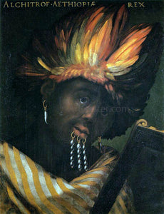  Cristofano Dell'Altissimo Alchitrof, Emperor of Ethiopia - Art Print