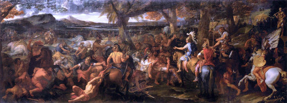  Charles Le Brun Alexander and Porus - Art Print