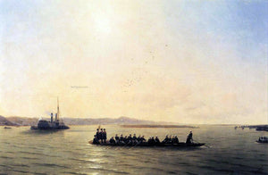  Ivan Constantinovich Aivazovsky Alexander II Crossing the Danube - Art Print