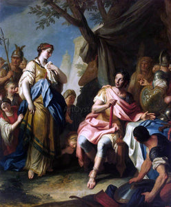  Pietro Antonio Rotari Alexander the Great and Roxane - Art Print
