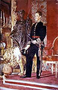  Emilio Sala y Frances Alfonso XIII - Art Print