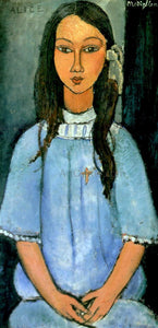  Amedeo Modigliani Alice - Art Print