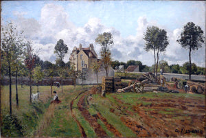  Camille Pissarro Allee du Tour Du Jongleur - Art Print