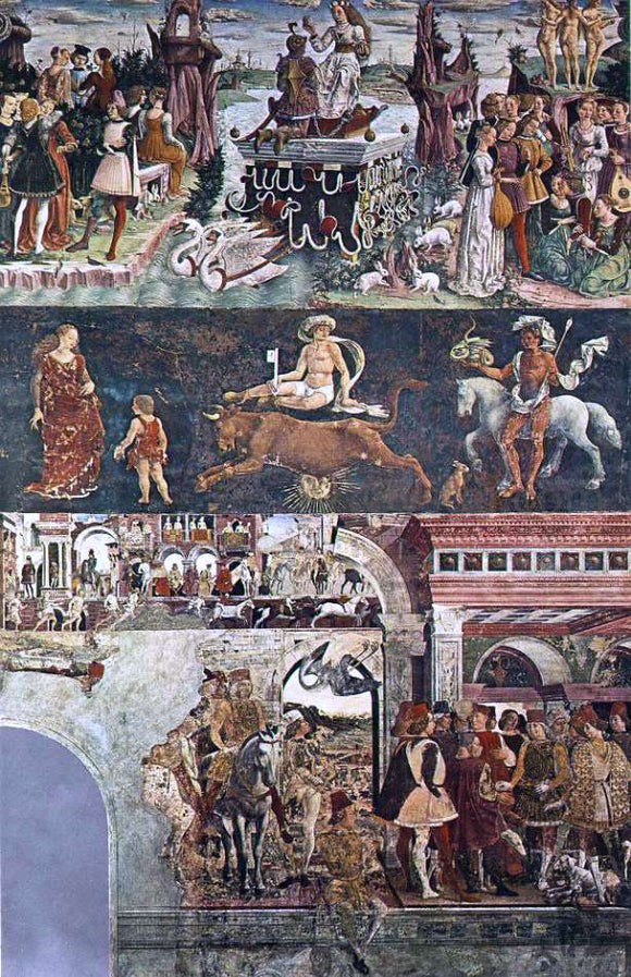  Francesco Del Cossa Allegory of April: Triumph of Venus - Art Print