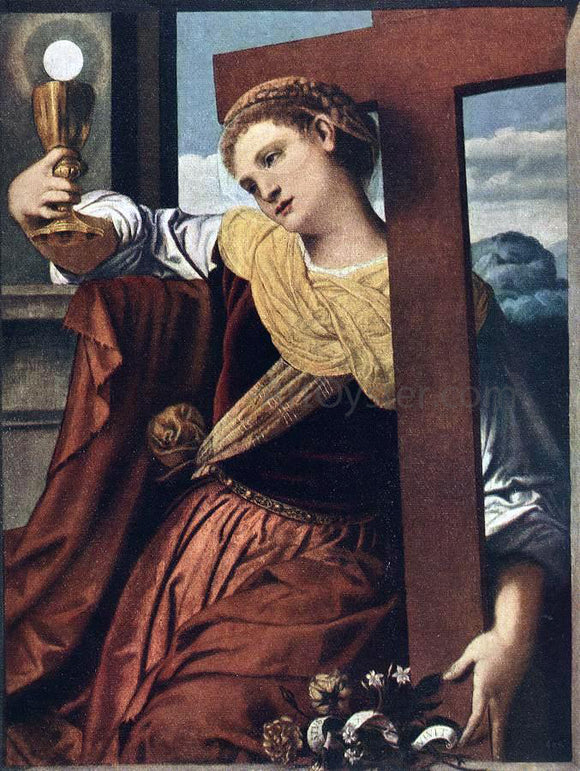  Moretto Da Brescia Allegory of Faith - Art Print