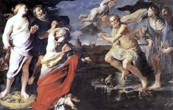  Bernardino Mei Allegory of Fortune - Art Print