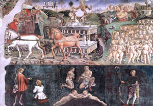  Francesco Del Cossa Allegory of May: Triumph of Apollo - Art Print
