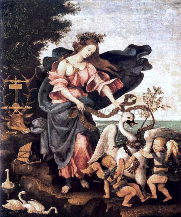  Filippino Lippi Allegory of Music or Erato - Art Print