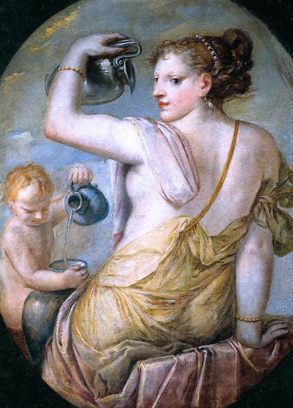  Pietro Liberi Allegory of Temperance - Art Print