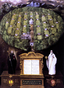  El Greco Allegory of the Camaldolese Order - Art Print
