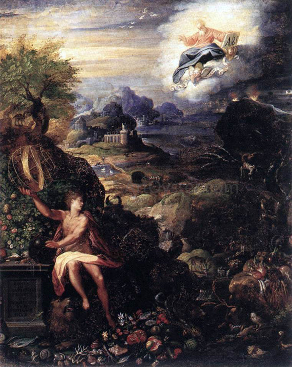  Jacopo Zucchi Allegory of the Creation - Art Print