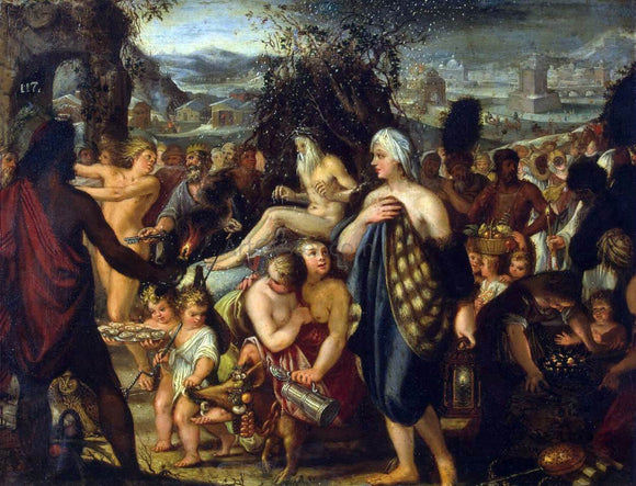  Johann Heiss Allegory of Winter - Art Print