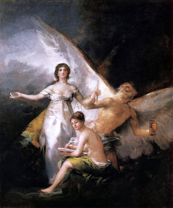  Francisco Jose de Goya Y Lucientes Allegory on the Adaption of the Constitution of 1812 - Art Print