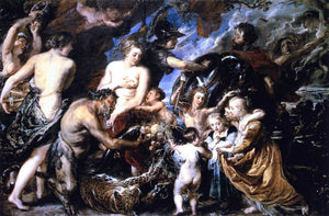  Peter Paul Rubens Allegory on the Blessings of Peace - Art Print