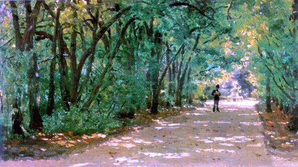  Ilia Efimovich Repin Alley in the Park Kachanovka - Art Print